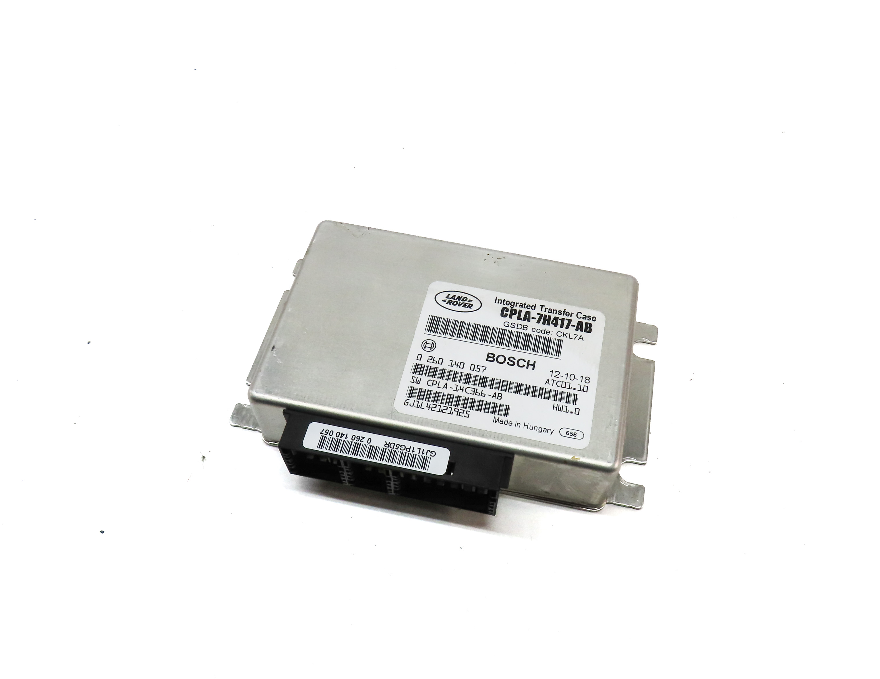 2013 LAND RANGE ROVER (L405) AUTOMATIC TRANSMISSION CONTROL MODULE — exact item pictured